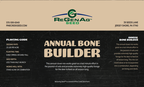 Annual Bone Builder - Premium Annual Clover Mix